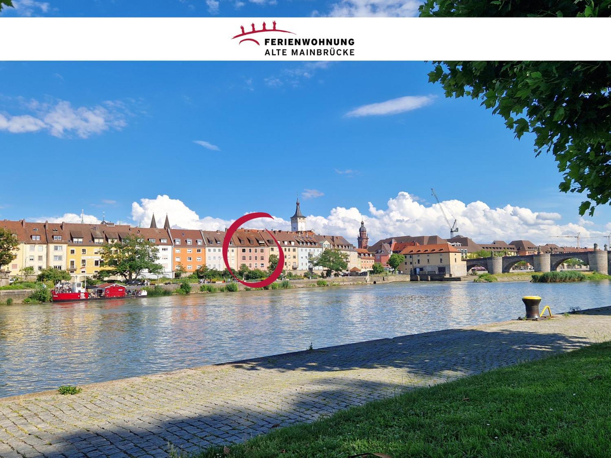 Fewo Alte Mainbruecke Würzburg Esterno foto